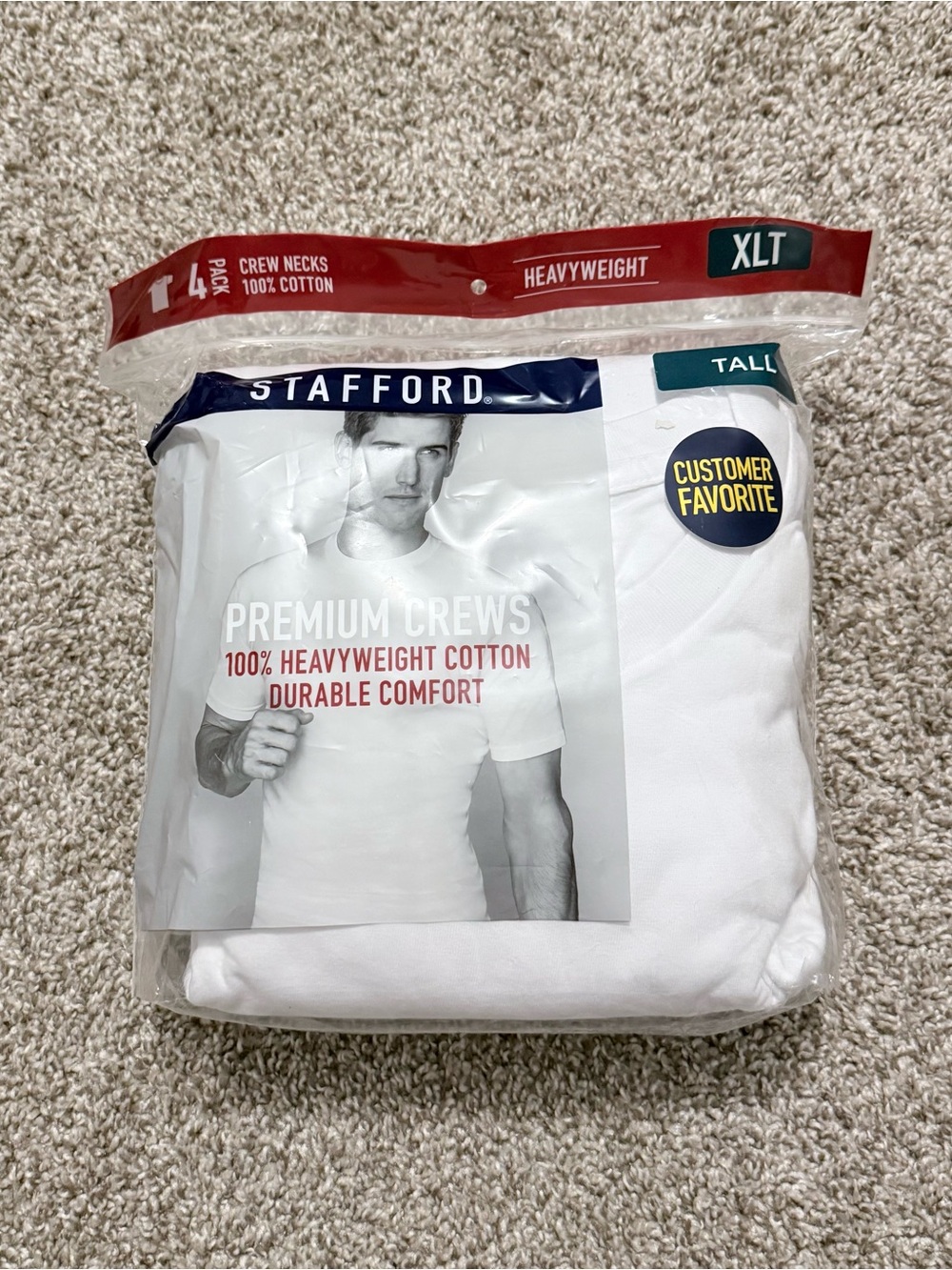NWT Stafford Crew Neck Shirts